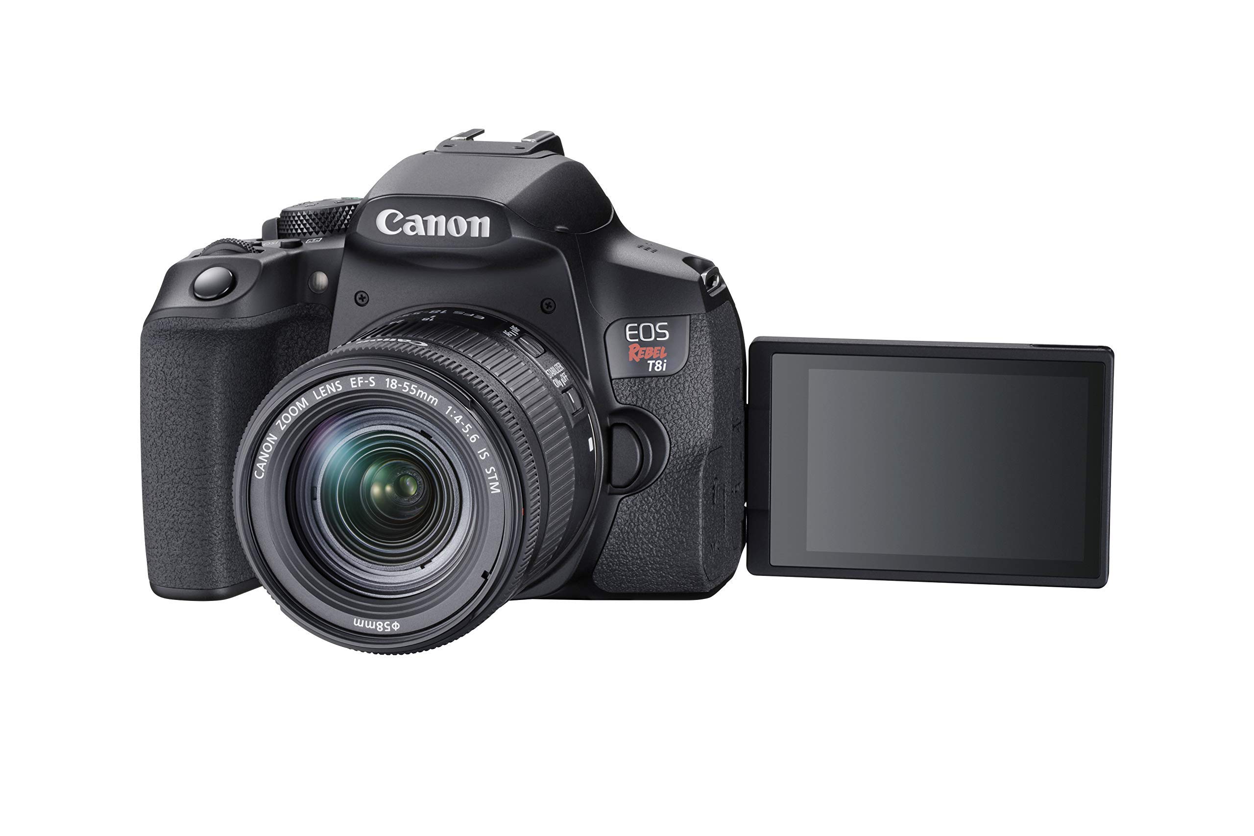 Amazon.com: Canon EOS Rebel T8i EF-S 18-55mm is STM Lens Kit